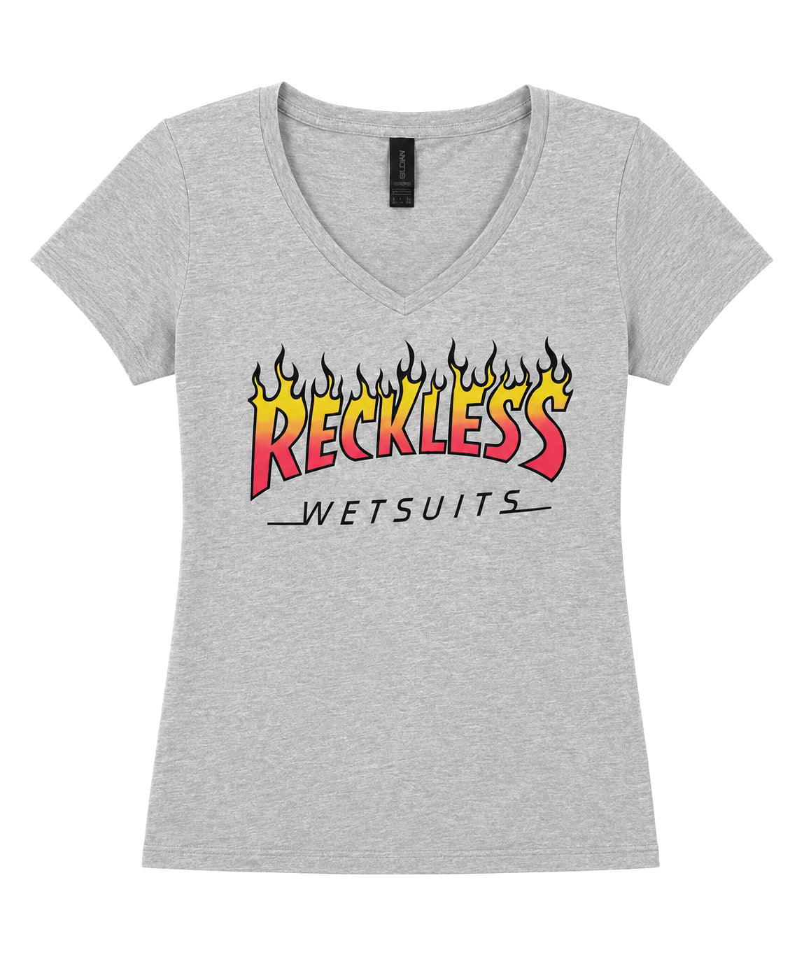 Reckless Thrash Flame V-Neck