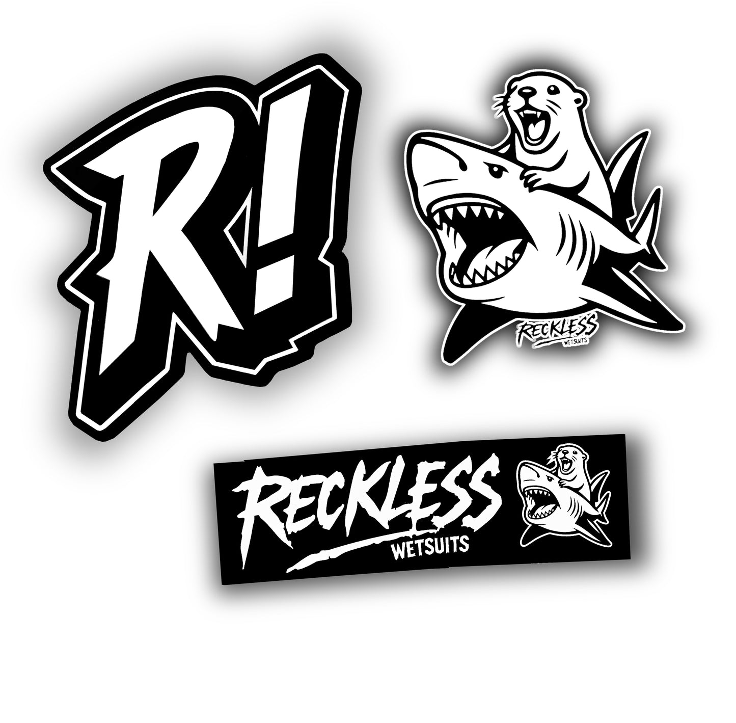 Reckless Stickers (3 Pack)