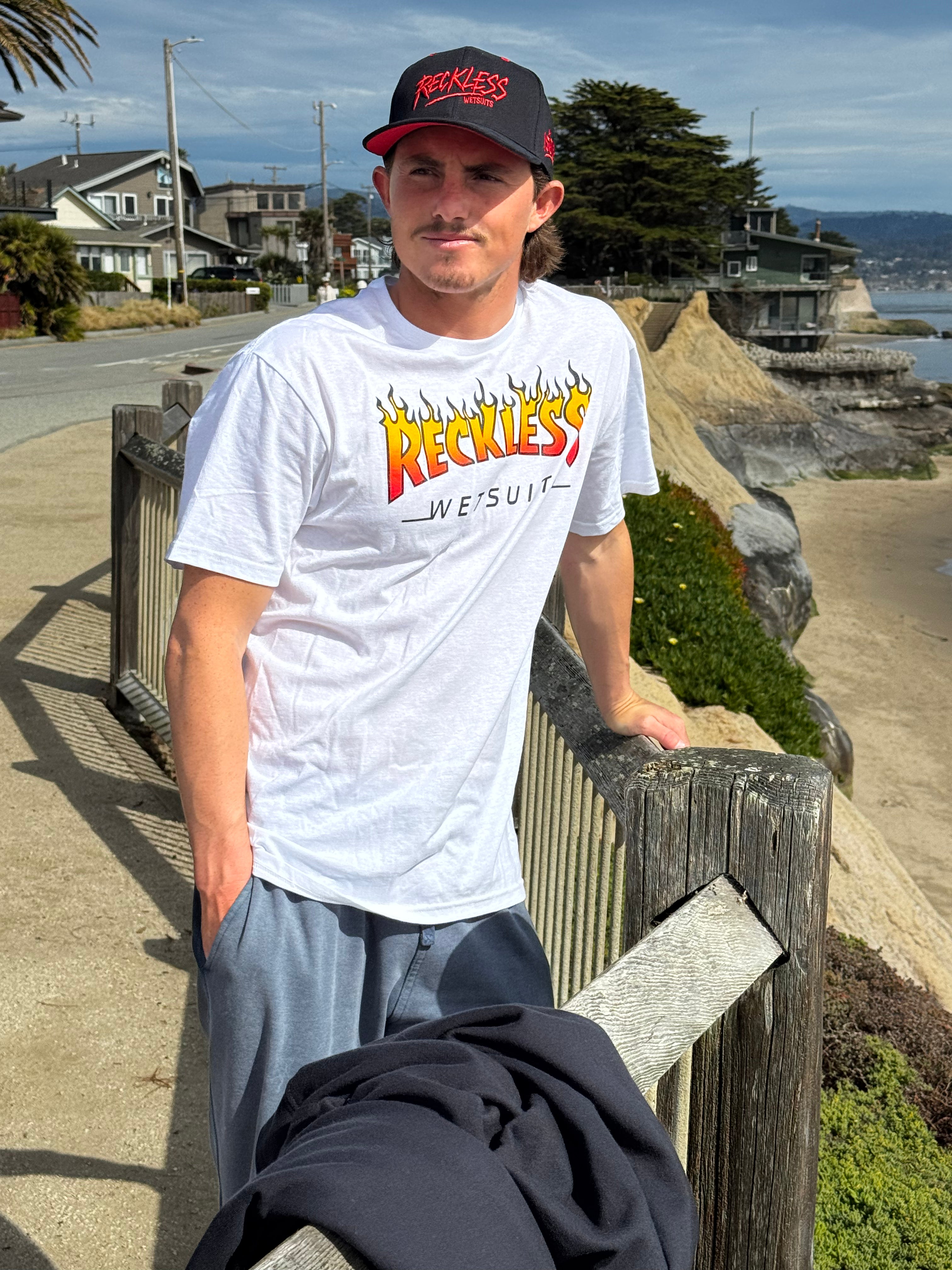 Reckless Thrash Flame T-shirt