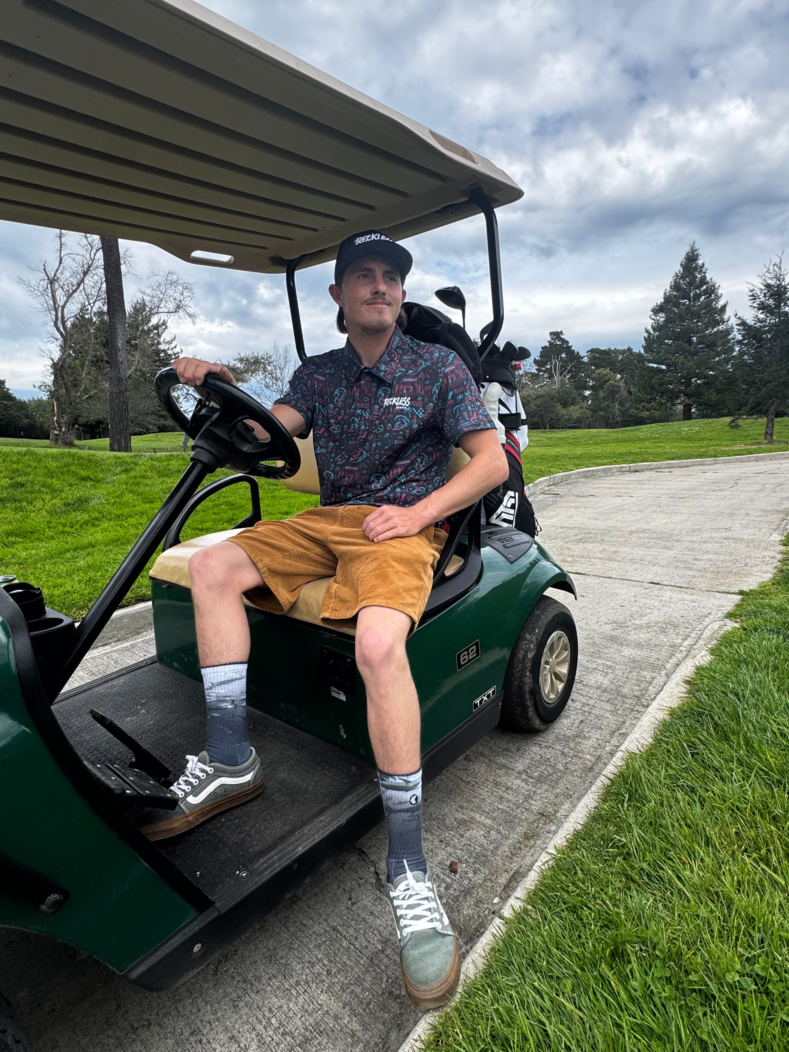 Reckless 'Party' Golf Shirt