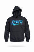 Reckless Hoodie, Blue Unstoppable Print