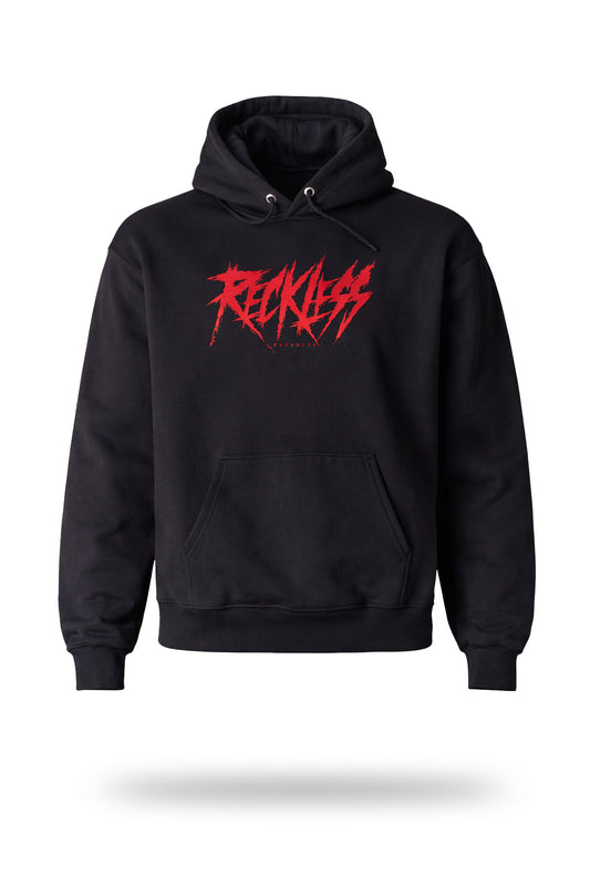 Reckless Hoodie Metal Graphic