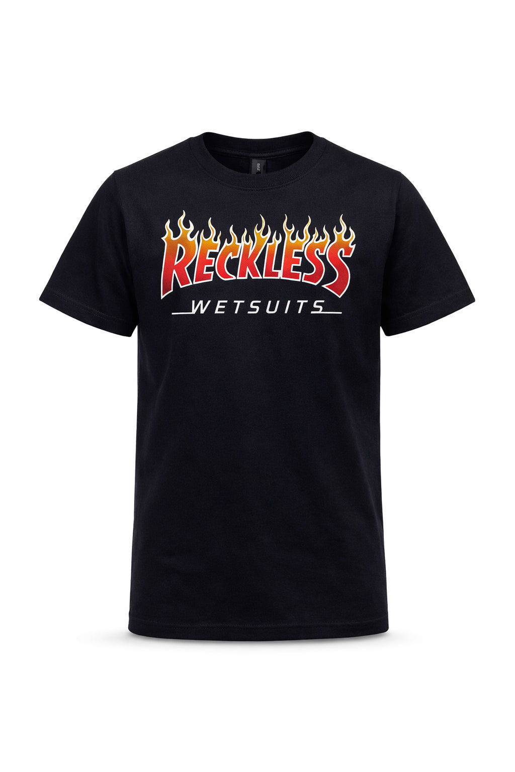 Reckless T-Shirt Flames Print