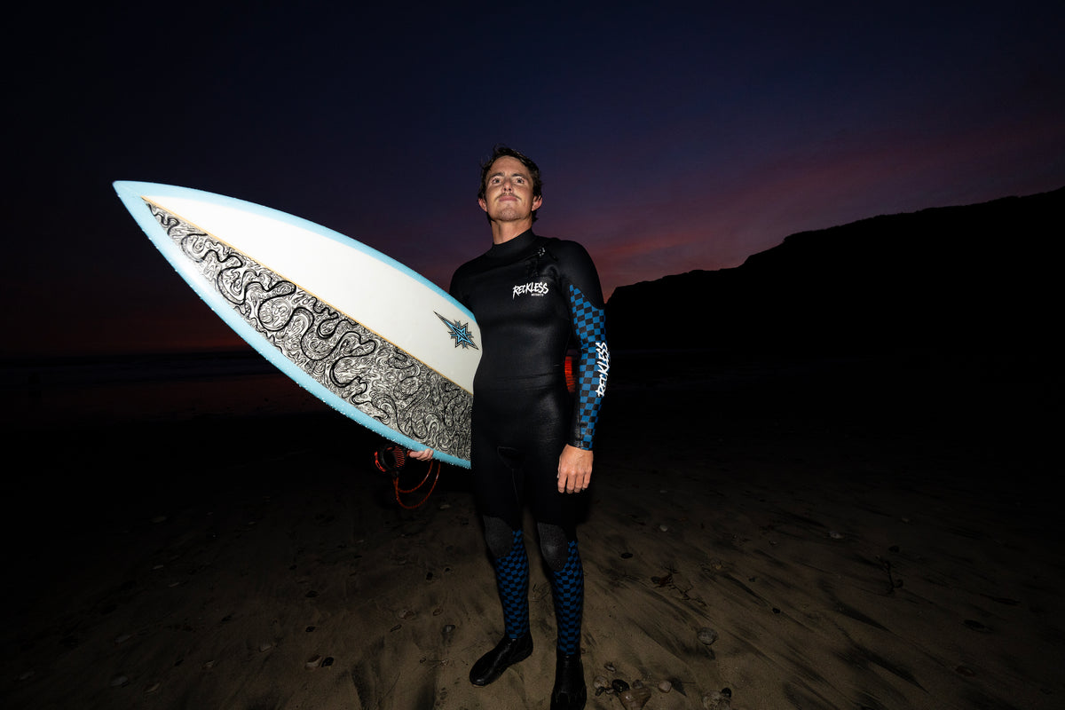 Reckless R2 Fear Nothing 3/2 chest zip full wetsuit